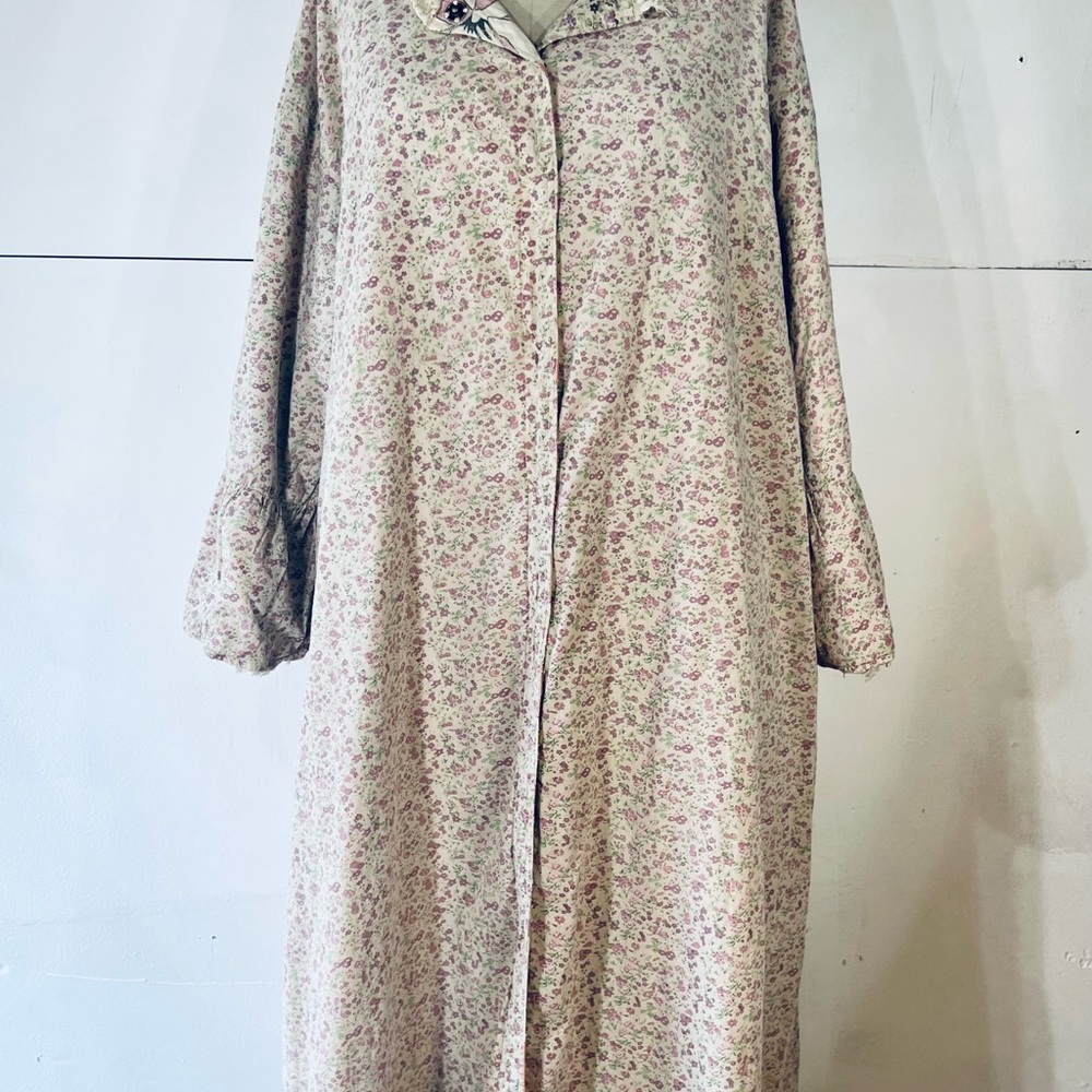 Magnolia Pearl Rainbow Vision Cotton Double Sided Coat / Kimono one Size NWT - Picture 7 of 12